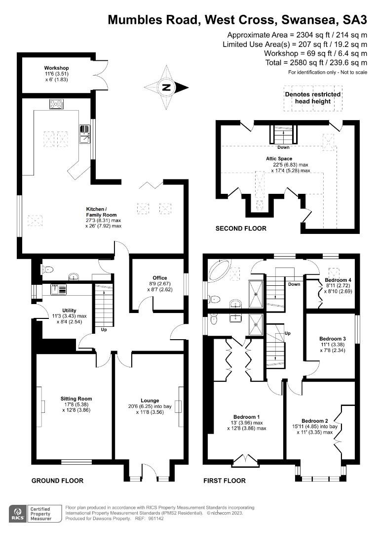 Mumbles Road, West Cross, Swansea, £899,995 Dawsons Property